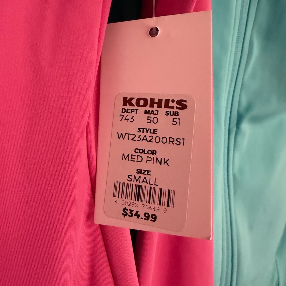 Tek Gear Women's Pink, aqua and teal Jackets - Picture 6 of 7